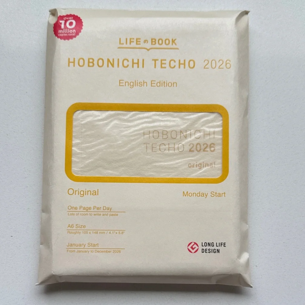 Hobonichi Techo 2026 Planner - Cream - Picture 1 of 3